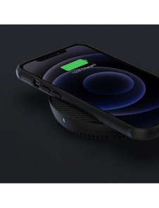 Nillkin Super Frosted Shield Fodral + stöd för iPhone 12 Pro Max svart