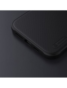 Nillkin Super Frosted Shield Fodral + stöd för iPhone 12 Pro Max svart