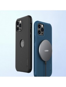 Nillkin Super Frosted Shield Fodral + stöd för iPhone 12 Pro Max svart