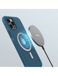 Nillkin Super Frosted Shield Fodral + stöd för iPhone 12 Pro Max svart