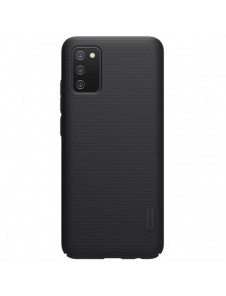 Nillkin Super Frosted Shield Fodral + stöd för Samsung Galaxy A02s EU svart