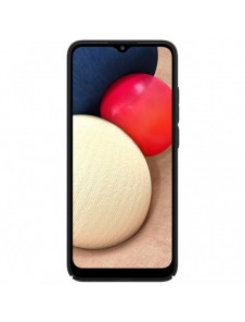 Nillkin Super Frosted Shield Fodral + stöd för Samsung Galaxy A02s EU svart