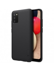 Nillkin Super Frosted Shield Fodral + stöd för Samsung Galaxy A02s EU svart