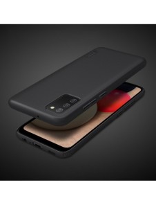 Nillkin Super Frosted Shield Fodral + stöd för Samsung Galaxy A02s EU svart