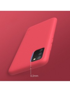 Nillkin Super Frosted Shield Fodral + stöd för Samsung Galaxy A02s EU svart