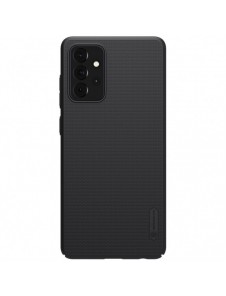 Nillkin Super Frosted Shield Fodral + stöd för Samsung Galaxy A72 4G svart