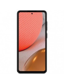 Nillkin Super Frosted Shield Fodral + stöd för Samsung Galaxy A72 4G svart