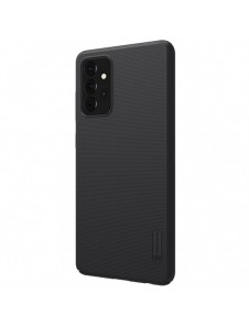 Nillkin Super Frosted Shield Fodral + stöd för Samsung Galaxy A72 4G svart