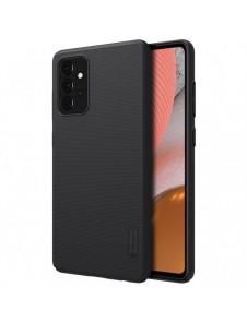 Nillkin Super Frosted Shield Fodral + stöd för Samsung Galaxy A72 4G svart