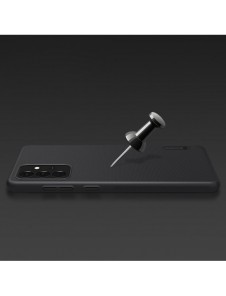 Nillkin Super Frosted Shield Fodral + stöd för Samsung Galaxy A72 4G svart