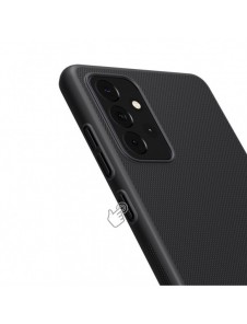 Nillkin Super Frosted Shield Fodral + stöd för Samsung Galaxy A72 4G svart