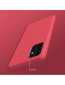 Nillkin Super Frosted Shield Fodral + stöd för Samsung Galaxy A72 4G svart