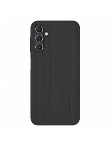 Nillkin Super Frosted Shield-fodral för Samsung Galaxy A14 5G / Galaxy A14-skal + telefonställ svart