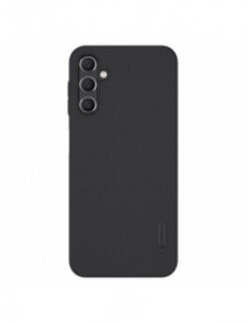 Nillkin Super Frosted Shield-fodral för Samsung Galaxy A14 5G / Galaxy A14-skal + telefonställ svart