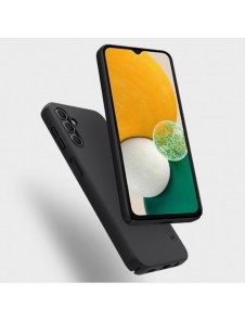 Nillkin Super Frosted Shield-fodral för Samsung Galaxy A14 5G / Galaxy A14-skal + telefonställ svart