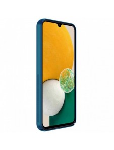 Nillkin Super Frosted Shield-fodral för Samsung Galaxy A14 5G / Galaxy A14-skal + telefonstativ blå