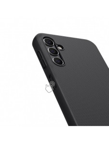 Nillkin Super Frosted Shield-fodral för Samsung Galaxy A14 5G / Galaxy A14-skal + telefonställ rött