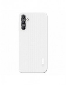 Nillkin Super Frosted Shield-fodral för Samsung Galaxy A14 5G / Galaxy A14-skal + telefonställ vit