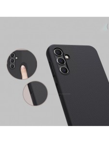 Nillkin Super Frosted Shield-fodral för Samsung Galaxy A14 5G / Galaxy A14-skal + telefonställ vit
