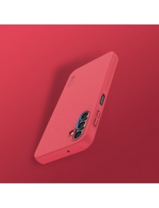 Nillkin Super Frosted Shield-fodral för Samsung Galaxy A14 5G / Galaxy A14-skal + telefonställ vit