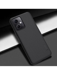 Nillkin Super Frosted Shield-fodral för Xiaomi Redmi Note 12 5G / Poco X5 5G skal + telefonställ svart