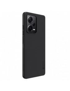 Nillkin Super Frosted Shield-fodral till Xiaomi Redmi Note 12 Pro / Poco X5 Pro 5G telefonskal svart