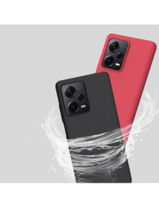 Nillkin Super Frosted Shield-fodral till Xiaomi Redmi Note 12 Pro / Poco X5 Pro 5G telefonskal svart