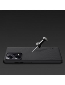 Nillkin Super Frosted Shield-fodral till Xiaomi Redmi Note 12 Pro / Poco X5 Pro 5G telefonskal svart