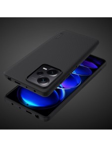 Nillkin Super Frosted Shield-fodral till Xiaomi Redmi Note 12 Pro / Poco X5 Pro 5G telefonskal svart