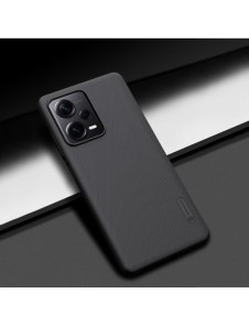 Nillkin Super Frosted Shield-fodral till Xiaomi Redmi Note 12 Pro / Poco X5 Pro 5G telefonskal svart