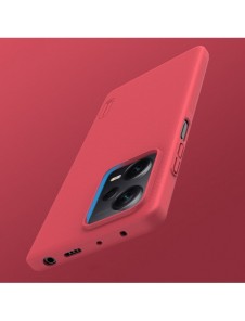 Nillkin Super Frosted Shield-fodral till Xiaomi Redmi Note 12 Pro+ skal + telefonställ svart