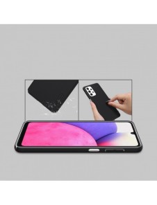 Nillkin Super Frosted Shield Pro Fodral hållbart för Samsung Galaxy A33 5G svart