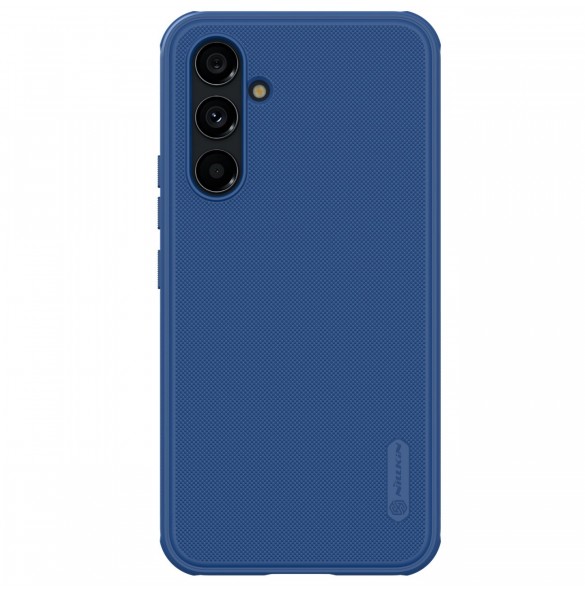 Nillkin Super Frosted Shield Pro-fodral för Samsung Galaxy A54 5G pansarskal + telefonställ blå
