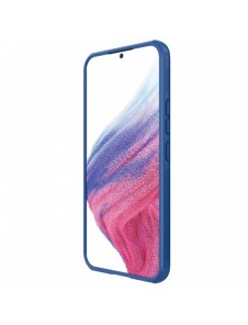 Nillkin Super Frosted Shield Pro-fodral för Samsung Galaxy A54 5G pansarskal + telefonställ blå