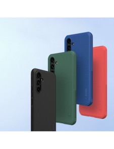 Nillkin Super Frosted Shield Pro-fodral för Samsung Galaxy A54 5G pansarskal + telefonställ blå