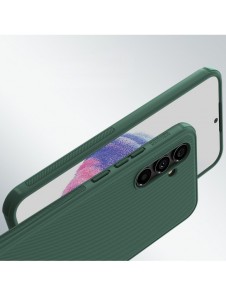 Nillkin Super Frosted Shield Pro-fodral för Samsung Galaxy A54 5G pansarskal + telefonställ blå