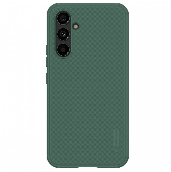 Nillkin Super Frosted Shield Pro-fodral för Samsung Galaxy A54 5G Pansarskal + Telefonställ Grön