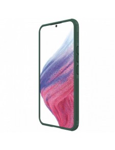 Nillkin Super Frosted Shield Pro-fodral för Samsung Galaxy A54 5G Pansarskal + Telefonställ Grön