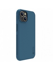 Nillkin Super Frosted Shield Pro fodral iPhone 14 / iPhone 13 bakskal blå