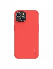 Nillkin Super Frosted Shield Pro fodral iPhone 14 / iPhone 13 bakskal röd