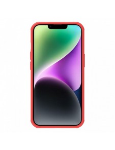 Nillkin Super Frosted Shield Pro fodral iPhone 14 / iPhone 13 bakskal röd