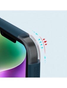 Nillkin Super Frosted Shield Pro fodral iPhone 14 / iPhone 13 bakskal röd