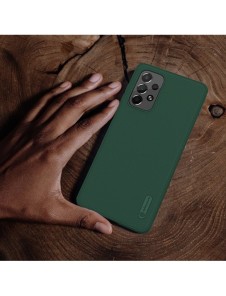 Nillkin Super Frosted Shield Pro hållbart skal till Samsung Galaxy A73 blå