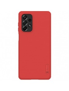 Nillkin Super Frosted Shield Pro hållbart skal till Samsung Galaxy A73 röd