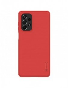 Nillkin Super Frosted Shield Pro hållbart skal till Samsung Galaxy A73 röd