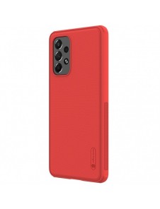 Nillkin Super Frosted Shield Pro hållbart skal till Samsung Galaxy A73 röd