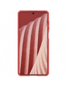 Nillkin Super Frosted Shield Pro hållbart skal till Samsung Galaxy A73 röd