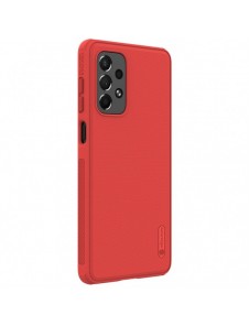Nillkin Super Frosted Shield Pro hållbart skal till Samsung Galaxy A73 röd