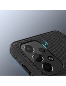 Nillkin Super Frosted Shield Pro hållbart skal till Samsung Galaxy A73 röd