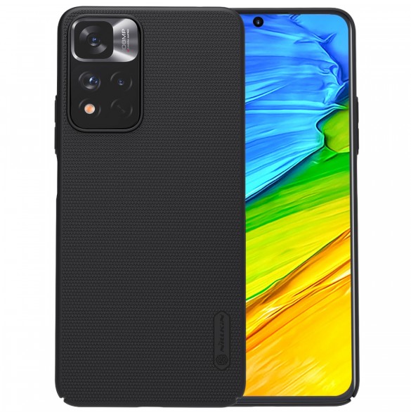 Nillkin Super Frosted Shield Pro hållbart skal till Xiaomi Redmi Note 11 Pro+ 5G svart
